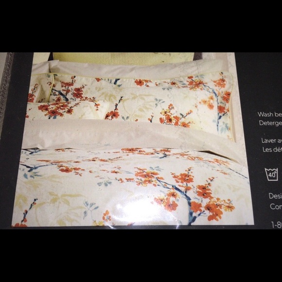Christy Kyoto Full/Double Duvet Cover + 2 Shams 230TC New In Package $239 Value - Picture 13 of 14